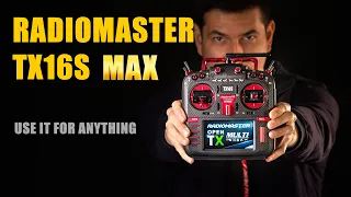 Radiomaster TX16S MAX is all you need for your RC planes, helicopters, quads, cars, boats, robots...