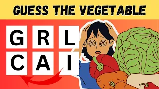 Guess the Vegetable | Scrambled Words | Knoty Brain | Part 1