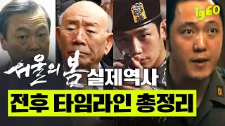 [서울의 봄]💥실존인물 +실제역사, 12.12 반란 직후 결말까지 타임라인 총정리 | 황정민 정우성 이성민 김성균 김의성 박해준 정만식 정해인 이준혁 | 일큐육공