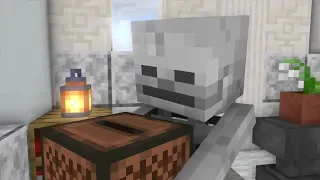 【Minecraft Animation】Skeleton who wants a record【マイクラアニメ】