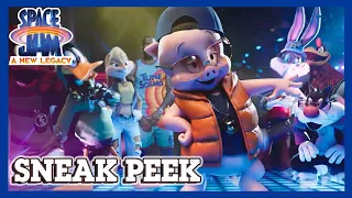 Space Jam: A New Legacy Sneak Peek | Porky Pig Rapping | Cartoon Network UK 🇬🇧