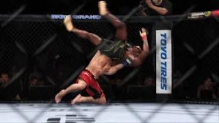 Khabib vs. Kamaru Usman full fight - EA Sports UFC 4