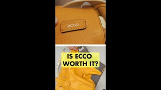 The Quality Is Not Surprising...ECCO Bag Review