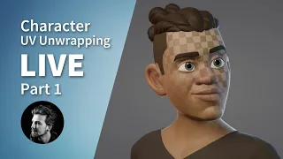 Snow - Stylized Character UV Unwrapping Live #1