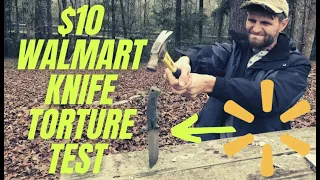 $10 Wal-Mart Knife Torture Test