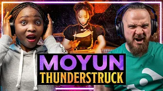 First time hearing  ACDC | THUNDERSTRUCK  | Moyun Guzheng Cover | Reaction