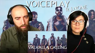 VoicePlay ft J.NONE - Valhalla Calling (REACTION) with my wife