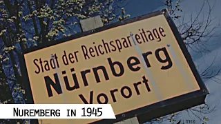 Exploration of the East of Nuremberg by U.S. troops (April 1945)