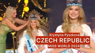 Krystyna Pyszková from Czech Republic is the new MISS WORLD 2024!