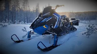 PAKKASPÄIVÄN AJELULLA | POLARIS SKS 800