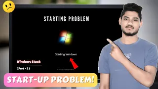Windows 7/10/11 is Stuck on Welcome Screen Solved 2023 | How To Fix "Windows_7 Start-Up" Problems!