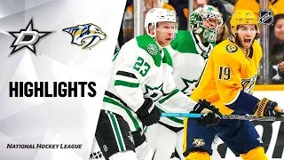 Нэшвилл - Даллас / NHL Highlights | Stars @ Predators 12/14/19