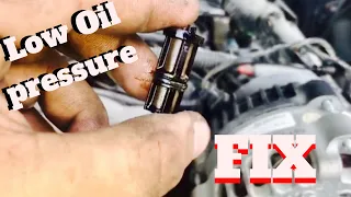 Fixing low oil pressure on Chevrolet Silverado