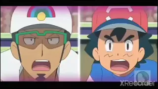 Ash vs kukui - [ full Battle ] AMV