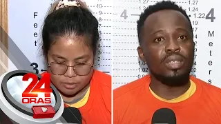 Nigerian national at kanyang kinakasamang sangkot daw sa umano'y love scam, arestado | 24 Oras