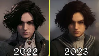 Lies of P 2022 vs 2023 PC Demo Graphics Comparison