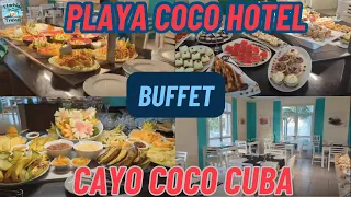 Buffet Playa Coco Hotel - Cayo Coco Cuba September 2023 #cayococo #cuba