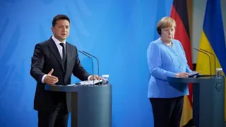 Зеленський зустрівся з Меркель: про що говорили