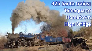 #425 Santa trains | Tamaqua to Hometown High Bridge