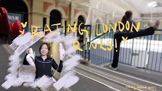 rating london ice rinks as a collegiate figure skater studying abroad at king's college london!