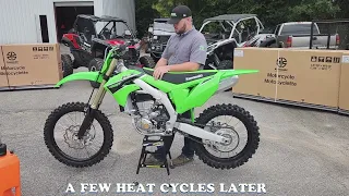 2023 KX 450 BUILD AND FIRST START