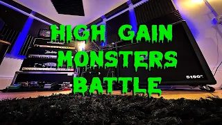 HIGH GAIN MONSTERS BATTLE - EVH 5150III, DIEZEL Herbert & MESA BOOGIE Dual Rectifier, FIGHT!!!