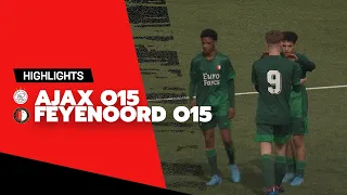 Klassieke zege op De Toekomst! | Highlights Ajax O15 – Feyenoord O15 | Feyenoord Academy 2021-2022