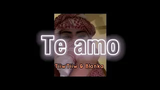 TiiwTiiw & Blanka - te amo (speed up)