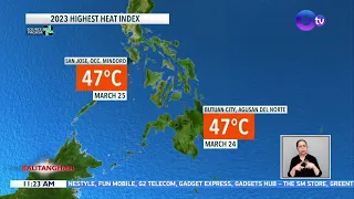 Weather update as of 11:23 AM (March 27, 2023) | BT