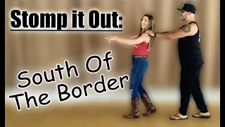 South of The Boarder Line Dance to Music