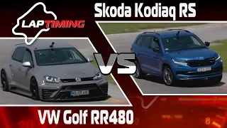 Golf áramlat. Skoda Kodiaq RS vs. VW Golf RR480 (LapTiming ep. 88)