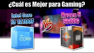 ✅ Ryzen 5 5600G vs Core i3 12100F ✅ TEST en 25 JUEGOS ✅ ¿Cuál es Mejor?