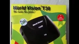 World Vision T38 - цифровий DVB-Т2 ресівер (тюнер).