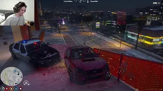 Ming shows his godly driving | Cop chase with X and Maria [GTA 5 RP NoPixel Public Server]