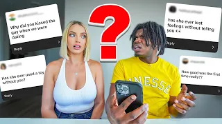 Asking My Girlfriend Questions I Don't Want To Know The Answers To!! *GETS AWKWARD*