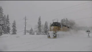 4K: Blizzard on The DONNER PASS ( December 2022)