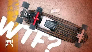 Convert your longboard to electric in under 30 seconds