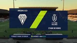 FIFA 22 | Angers SCO vs Stade de Reims - Azzedine Ounahi Scored 1 Goal | Ligue 1 Uber Eats 2022/2023