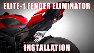 How to install Elite-1 Fender Eliminator on a 2015+ Yamaha YZF R1 by TST Industries