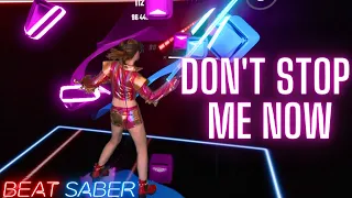 Beat Saber Queen Music Pack | Don't Stop Me Now (Expert+) First Attempt