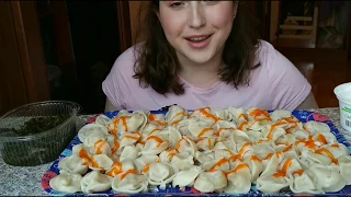 1 кг пельменей |1 kg dumplings | Mukbang | 먹방