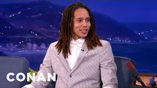 Brittney Griner Is Ready To Play For Mark Cuban's Mavericks | CONAN on TBS