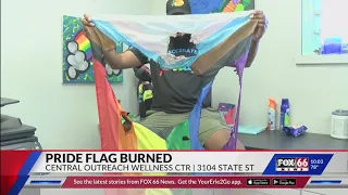 Pride Flag found burned near downtown Erie