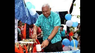 Fijian Prime Minister officiates at the opening of Natadradave Water Project