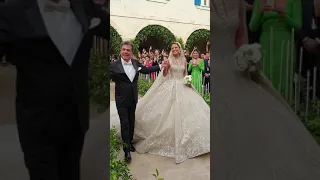 Everything You Need To See From Elie Saab Junior and Christina Wedding Ceremony !