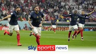 France to play Argentina in the World Cup final after beating Morocco