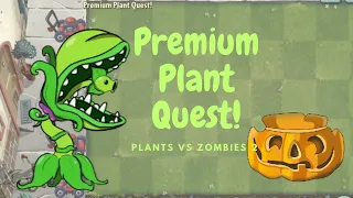 premium plant quest | using pumpkin plant | premium plant seeds @pvz2elmejor622