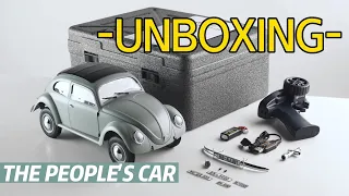 Rochobby The People's Car Scale Model Car RC Vehicle 4WD Unboxing