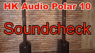 HK Audio Polar 10 Soundcheck