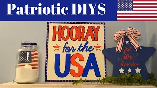 Patriotic DIYS | Memorial day, Veteran's Day, Independence Day |